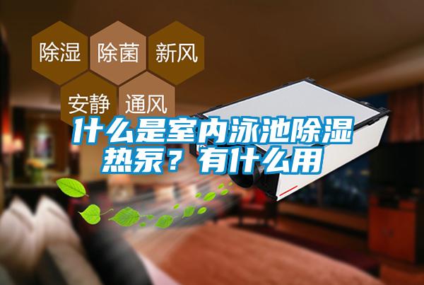 什么是室內(nèi)泳池除濕熱泵？有什么用