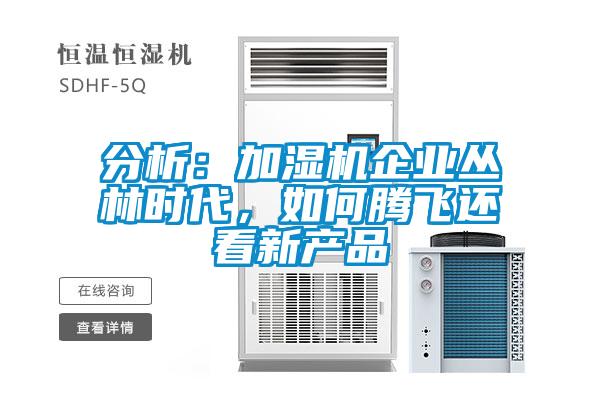分析：加濕機(jī)企業(yè)叢林時(shí)代，如何騰飛還看新產(chǎn)品