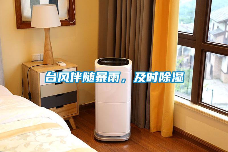 臺風(fēng)伴隨暴雨，及時除濕
