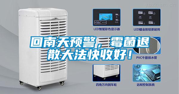回南天預(yù)警，霉菌退散大法快收好！