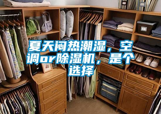 夏天悶熱潮濕，空調(diào)or除濕機，是個選擇