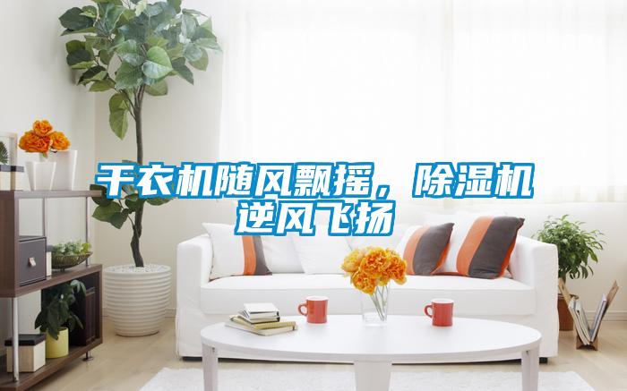 干衣機(jī)隨風(fēng)飄搖，除濕機(jī)逆風(fēng)飛揚(yáng)