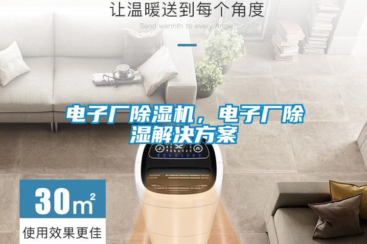電子廠除濕機(jī)，電子廠除濕解決方案