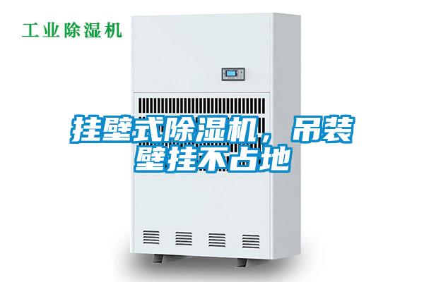 掛壁式除濕機，吊裝壁掛不占地