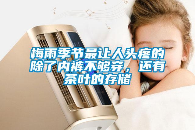 梅雨季節(jié)最讓人頭疼的除了內(nèi)褲不夠穿，還有茶葉的存儲