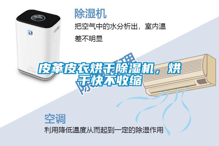 皮革皮衣烘干除濕機(jī)，烘干快不收縮