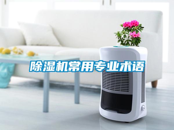 除濕機常用專業(yè)術(shù)語