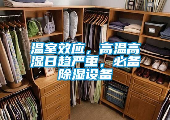 溫室效應(yīng)，高溫高濕日趨嚴(yán)重，必備除濕設(shè)備
