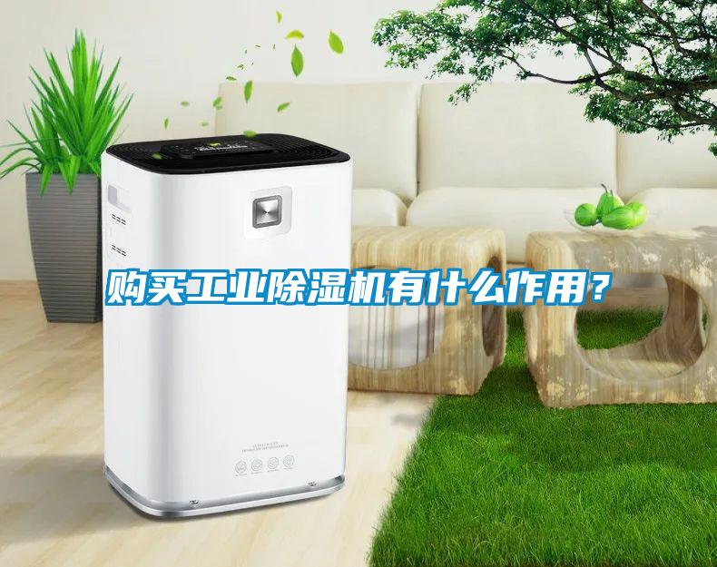 購買工業(yè)除濕機有什么作用？