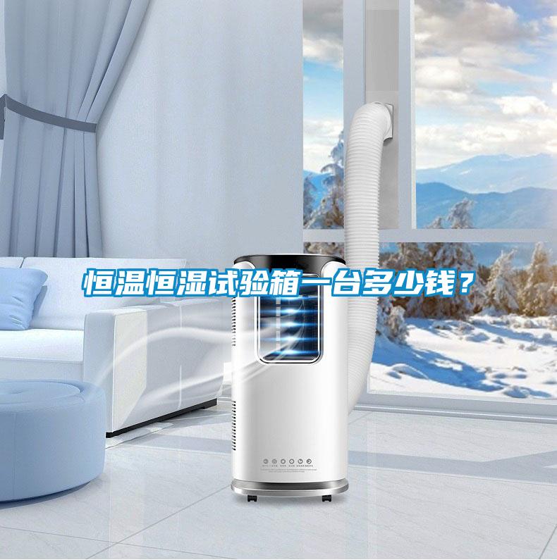 恒溫恒濕試驗(yàn)箱一臺多少錢？