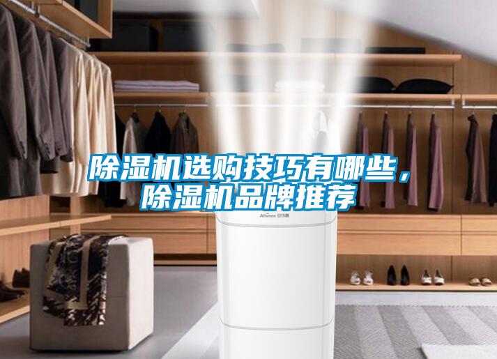 除濕機選購技巧有哪些，除濕機品牌推薦