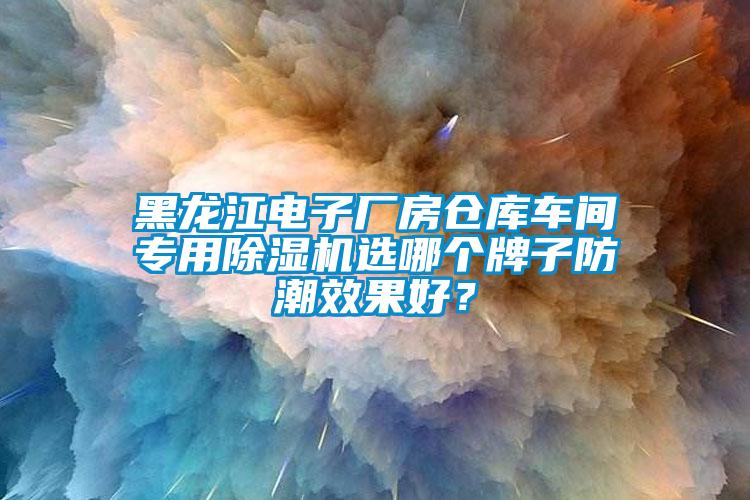 黑龍江電子廠房倉庫車間專用除濕機(jī)選哪個牌子防潮效果好？