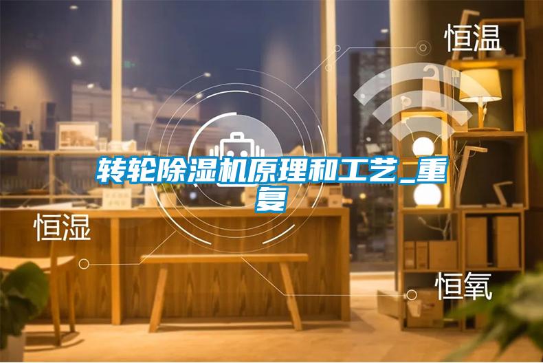 轉(zhuǎn)輪除濕機原理和工藝_重復
