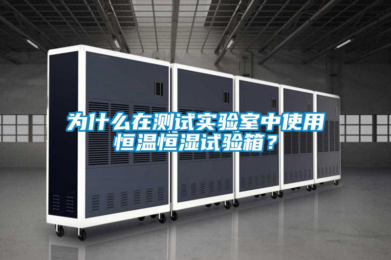 為什么在測(cè)試實(shí)驗(yàn)室中使用恒溫恒濕試驗(yàn)箱？