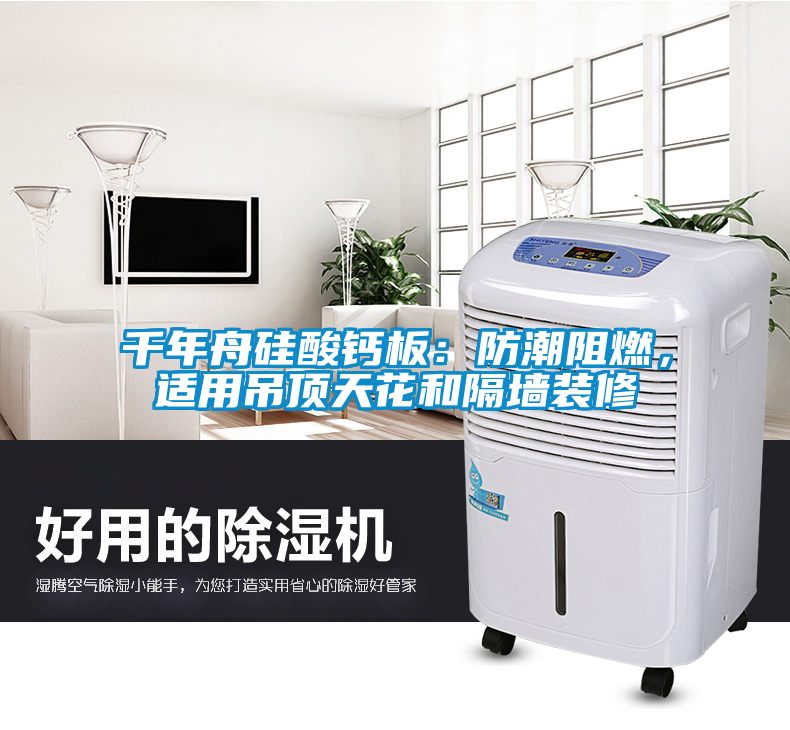 千年舟硅酸鈣板：防潮阻燃，適用吊頂天花和隔墻裝修