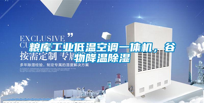 糧庫工業(yè)低溫空調一體機，谷物降溫除濕