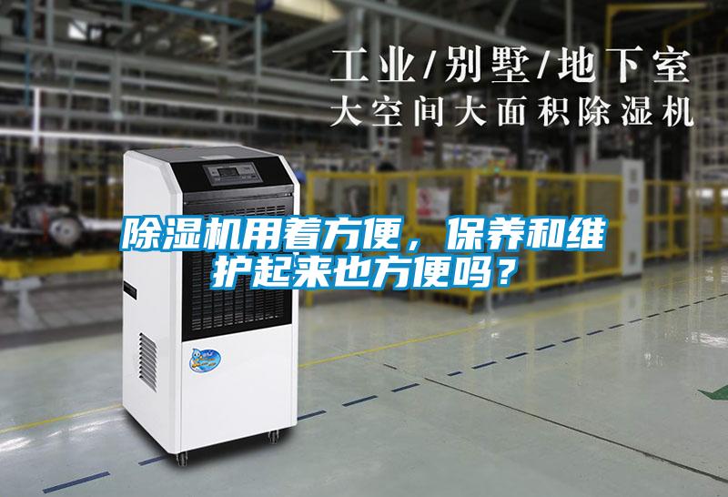 除濕機用著方便，保養(yǎng)和維護起來也方便嗎？