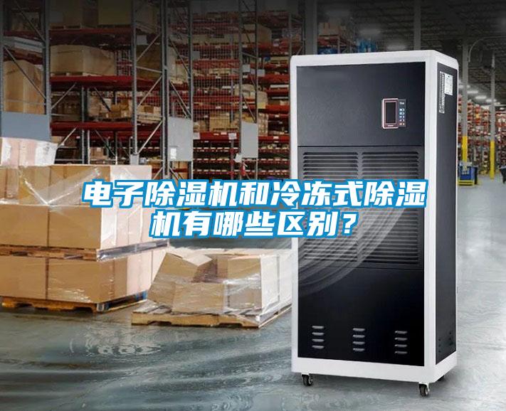 電子除濕機和冷凍式除濕機有哪些區(qū)別？