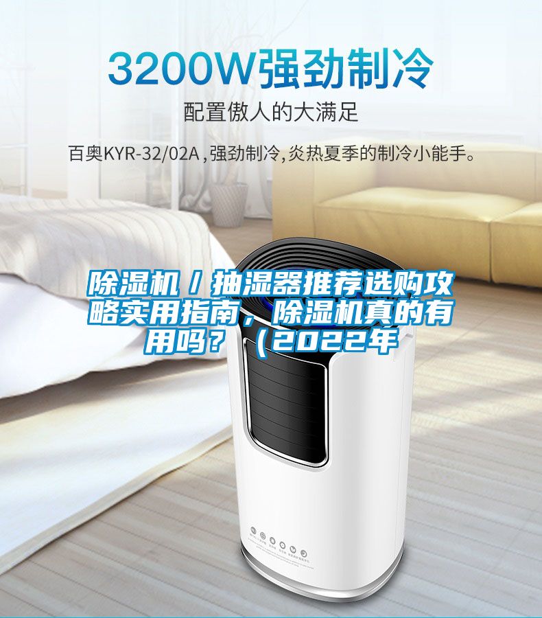 除濕機／抽濕器推薦選購攻略實用指南，除濕機真的有用嗎？（2022年