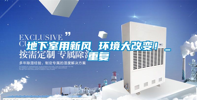 地下室用新風(fēng) 環(huán)境大改變！_重復(fù)