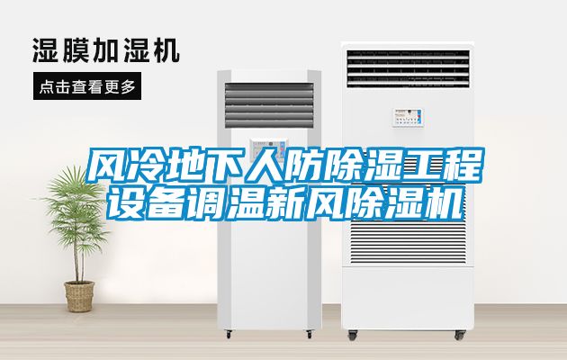 風(fēng)冷地下人防除濕工程設(shè)備調(diào)溫新風(fēng)除濕機