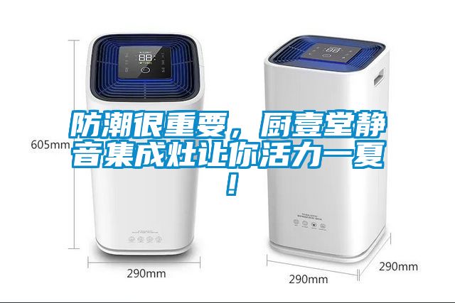 防潮很重要，廚壹堂靜音集成灶讓你活力一夏！
