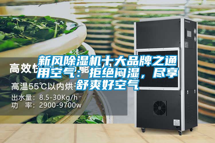 新風(fēng)除濕機(jī)十大品牌之通用空氣：拒絕悶濕，盡享舒爽好空氣
