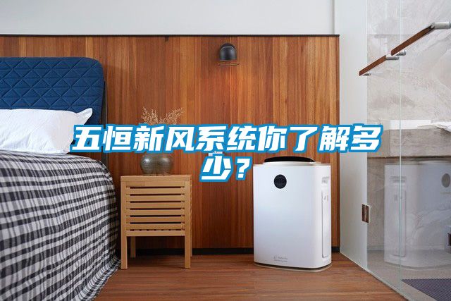 五恒新風(fēng)系統(tǒng)你了解多少？