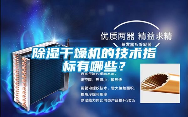 除濕干燥機(jī)的技術(shù)指標(biāo)有哪些？