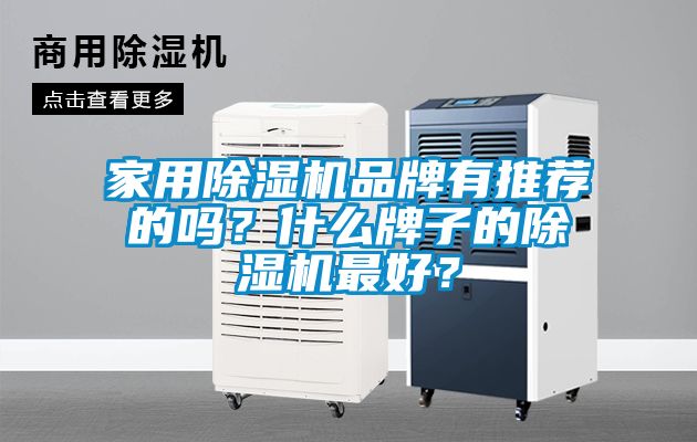 家用除濕機(jī)品牌有推薦的嗎？什么牌子的除濕機(jī)最好？