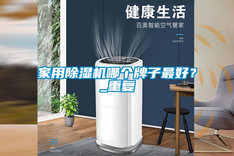 家用除濕機哪個牌子最好？_重復