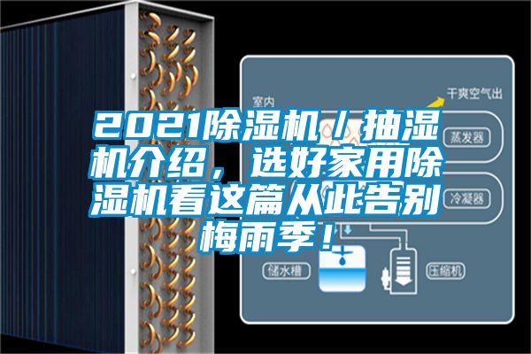 2021除濕機(jī)／抽濕機(jī)介紹，選好家用除濕機(jī)看這篇從此告別梅雨季！